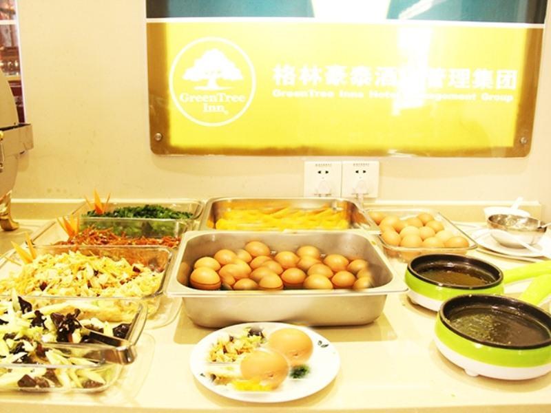 Greentree Inn Shandong Qingdao Development District Sdust Express Hotel Esterno foto