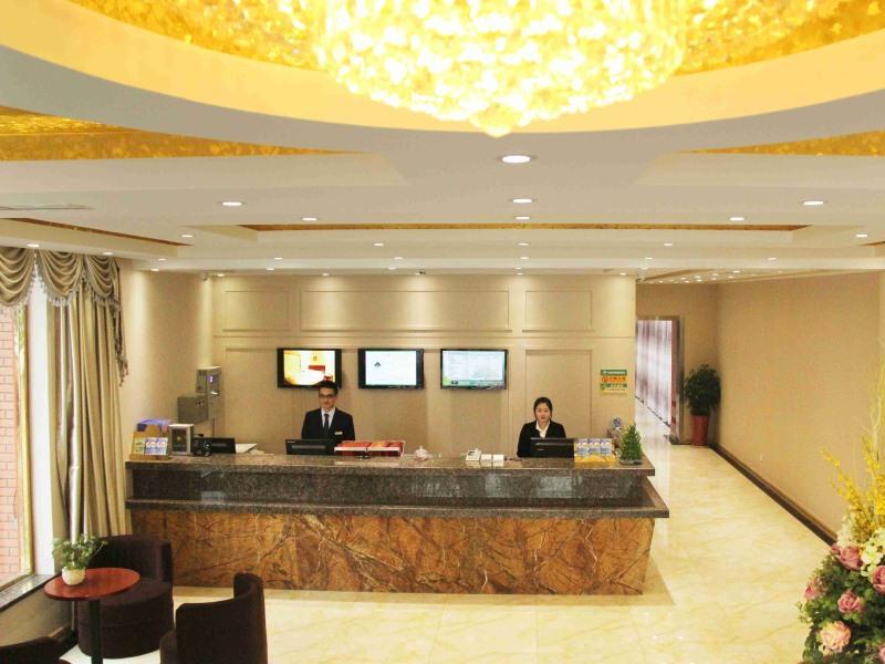 Greentree Inn Shandong Qingdao Development District Sdust Express Hotel Esterno foto