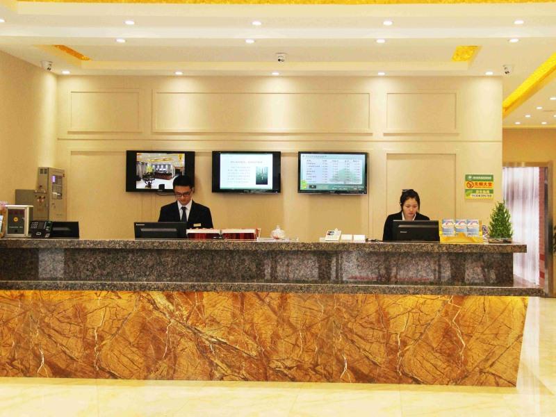Greentree Inn Shandong Qingdao Development District Sdust Express Hotel Esterno foto