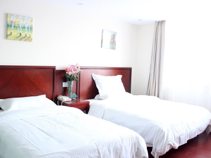 Greentree Inn Shandong Qingdao Development District Sdust Express Hotel Esterno foto