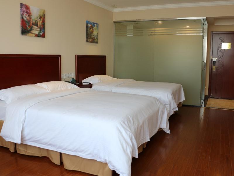 Greentree Inn Shandong Qingdao Development District Sdust Express Hotel Esterno foto
