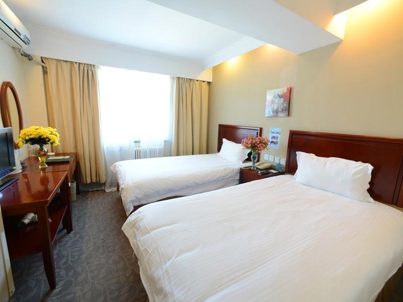 Greentree Inn Shandong Qingdao Development District Sdust Express Hotel Esterno foto