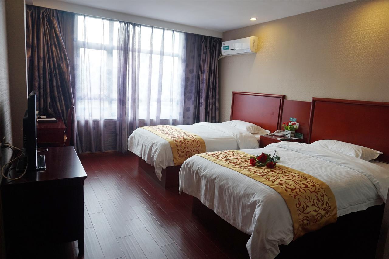 Greentree Inn Shandong Qingdao Development District Sdust Express Hotel Esterno foto
