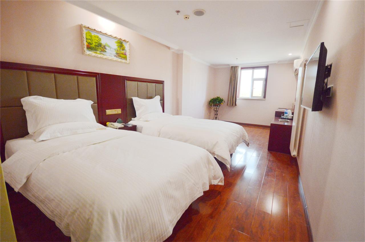 Greentree Inn Shandong Qingdao Development District Sdust Express Hotel Esterno foto